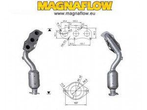 MAGNAFLOW 69705 katalizatoriaus keitiklis 
 Išmetimo sistema -> Katalizatoriaus keitiklis
1715031120