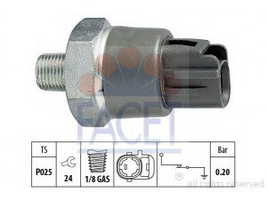 FACET 7.0114 alyvos slėgio jungiklis 
 Variklis -> Variklio elektra
1131 J1, 37240-PHM-003, 37241-RNA-A01