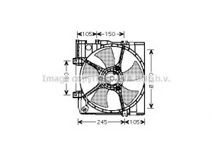 AVA QUALITY COOLING SU7508 ventiliatorius, radiatoriaus 
 Aušinimo sistema -> Oro aušinimas
45121AC000, 45137AC000