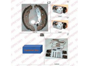 DELPHI 984 stabdžių trinkelių komplektas 
 Techninės priežiūros dalys -> Papildomas remontas