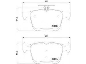 BREMBO P 85 125 stabdžių trinkelių rinkinys, diskinis stabdys 
 Techninės priežiūros dalys -> Papildomas remontas
8V0698451, 8V0698451, 8V0698451