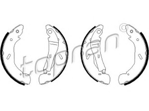 TOPRAN 301 775 stabdžių trinkelių komplektas 
 Techninės priežiūros dalys -> Papildomas remontas
4 055 724, 4 143 208, 4 455 986