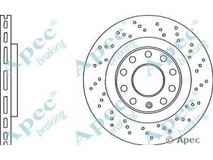APEC braking DSK2971 stabdžių diskas 
 Stabdžių sistema -> Diskinis stabdys -> Stabdžių diskas
8E0615301AE