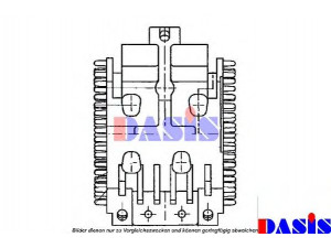 AKS DASIS 740136N valdymo blokas, šildymas / ventiliacija 
 Elektros įranga -> Valdymo blokai
64118391399, 8391399
