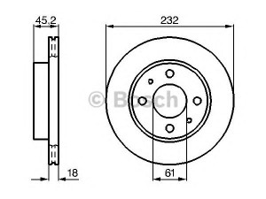 BOSCH 0 986 478 650 stabdžių diskas 
 Dviratė transporto priemonės -> Stabdžių sistema -> Stabdžių diskai / priedai
40206 0M601, 40206 0M602