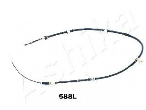ASHIKA 131-05-588L trosas, stovėjimo stabdys 
 Stabdžių sistema -> Valdymo svirtys/trosai
MB256748