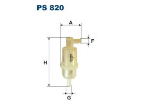 FILTRON PS820 kuro filtras 
 Techninės priežiūros dalys -> Papildomas remontas
5008879, 0014776301, 14776301, 0014776301