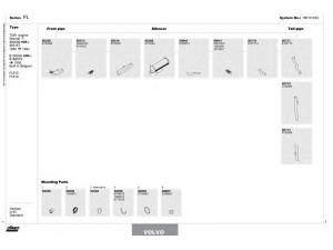 DINEX 180101024 išmetimo sistema 
 Išmetimo sistema -> Išmetimo sistema, visa
