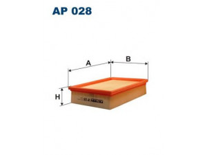 FILTRON AP028 oro filtras 
 Techninės priežiūros dalys -> Techninės priežiūros intervalai
13 72 1 730 449, 13721730946, 13721738462