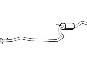 FENNO P2478 vidurinis duslintuvas 
 Išmetimo sistema -> Duslintuvas
1049051