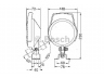 BOSCH 0 306 480 001 darbinė šviesa; darbinė šviesa