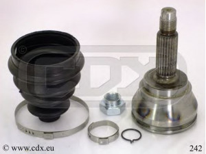 CDX 242 jungčių komplektas, kardaninis velenas 
 Ratų pavara -> Sujungimai/komplektas