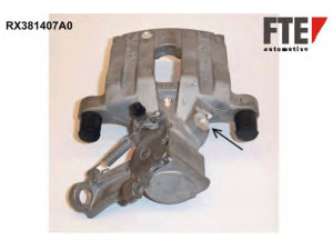 FTE RX381407A0 stabdžių apkaba 
 Dviratė transporto priemonės -> Stabdžių sistema -> Stabdžių apkaba / priedai
542092, 5542114, 93172183, 93180671
