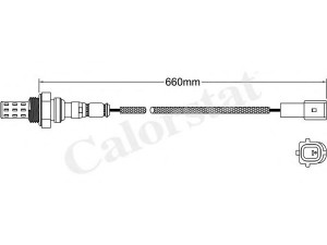 CALORSTAT by Vernet LS110248 lambda jutiklis 
 Variklis -> Variklio elektra
7705754, 7706754