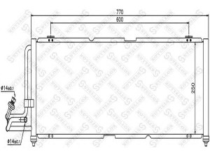 STELLOX 10-45676-SX kondensatorius, oro kondicionierius 
 Oro kondicionavimas -> Kondensatorius
55036595