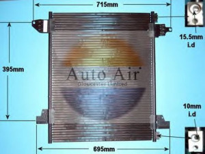 AUTO AIR GLOUCESTER 16-1214 kondensatorius, oro kondicionierius 
 Oro kondicionavimas -> Kondensatorius
1638300370
