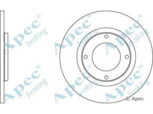 APEC braking DSK359 stabdžių diskas
26311KA000