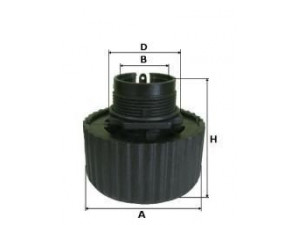 UNIFLUX FILTERS XA785 oro filtras
