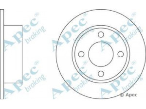 APEC braking DSK155 stabdžių diskas 
 Stabdžių sistema -> Diskinis stabdys -> Stabdžių diskas
443501615A, 443615601, 853615301