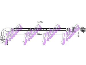 Brovex-Nelson H7359 stabdžių žarnelė 
 Stabdžių sistema -> Stabdžių žarnelės
9094702E23, 9094702F45