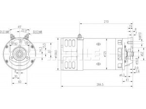 MAHLE ORIGINAL MM 35 elektrovariklis