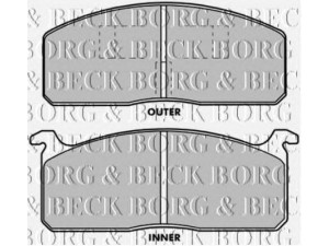 BORG & BECK BBP1204 stabdžių trinkelių rinkinys, diskinis stabdys 
 Techninės priežiūros dalys -> Papildomas remontas
0446526050, 0446535050, 0446535150