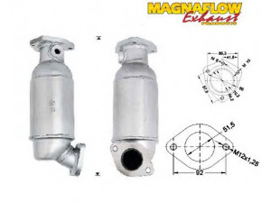 MAGNAFLOW 83419 katalizatoriaus keitiklis 
 Išmetimo sistema -> Katalizatoriaus keitiklis
2895023430