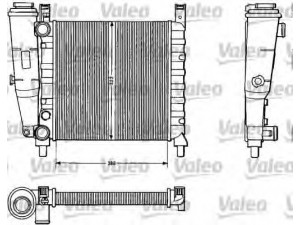 VALEO 883812 radiatorius, variklio aušinimas 
 Aušinimo sistema -> Radiatorius/alyvos aušintuvas -> Radiatorius/dalys
7556137, 7739942