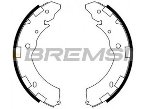 BREMSI GF0833 stabdžių trinkelių komplektas 
 Techninės priežiūros dalys -> Papildomas remontas
8979478020, 4600A018, 4600A106