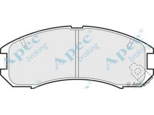 APEC braking PAD640 stabdžių trinkelių rinkinys, diskinis stabdys 
 Techninės priežiūros dalys -> Papildomas remontas
3401278, 341278, 3477468, 3521846