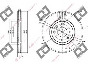 DJ PARTS BD1312 stabdžių diskas 
 Dviratė transporto priemonės -> Stabdžių sistema -> Stabdžių diskai / priedai
4246L8, 4246N0, 4246R7