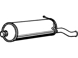 FENNO P1810 galinis duslintuvas 
 Išmetimo sistema -> Duslintuvas
1726-EP, 1726-TC, 1726-TX, 1726-WR
