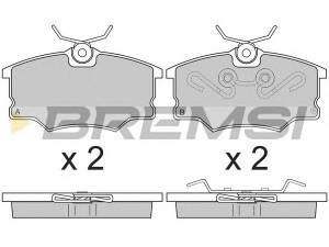 BREMSI BP2805 stabdžių trinkelių rinkinys, diskinis stabdys 
 Techninės priežiūros dalys -> Papildomas remontas
1605021, 93267112, 1605021, 24799508G