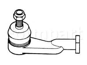 FORMPART 4002001 skersinės vairo trauklės galas 
 Vairavimas -> Vairo mechanizmo sujungimai
45047-87706, 4504787706