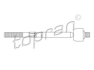TOPRAN 700 542 vidinė skersinė vairo trauklė 
 Vairavimas -> Vairo mechanizmo sujungimai
7701 474 448