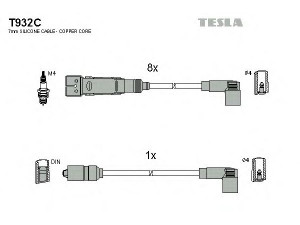 TESLA T932C uždegimo laido komplektas 
 Kibirkšties / kaitinamasis uždegimas -> Uždegimo laidai/jungtys
1161501219, 1161501319