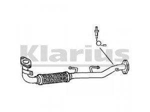 KLARIUS 301390 išleidimo kolektorius 
 Išmetimo sistema -> Išmetimo vamzdžiai
MR355098