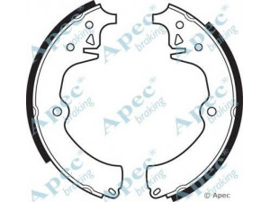 APEC braking SHU41 stabdžių trinkelė 
 Stabdžių sistema -> Būgninis stabdys -> Stabdžių įdėklas/ trinkelė