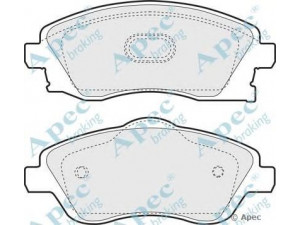 APEC braking PAD1221 stabdžių trinkelių rinkinys, diskinis stabdys 
 Techninės priežiūros dalys -> Papildomas remontas
1605964, 1605974