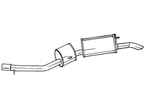 AKS DASIS SG45642 galinis duslintuvas