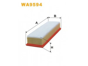 WIX FILTERS WA9594 oro filtras 
 Techninės priežiūros dalys -> Techninės priežiūros intervalai
1444QJ, 1444CR
