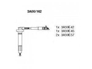 BREMI 3A00/162 uždegimo laido komplektas 
 Kibirkšties / kaitinamasis uždegimas -> Uždegimo laidai/jungtys