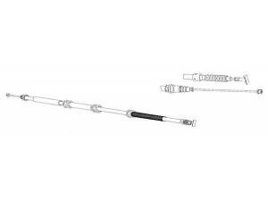 KAWE FA02254 trosas, stovėjimo stabdys 
 Stabdžių sistema -> Valdymo svirtys/trosai
46814148