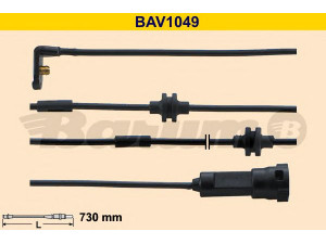 BARUM BAV1049 įspėjimo kontaktas, stabdžių trinkelių susidėvėjimas 
 Stabdžių sistema -> Susidėvėjimo indikatorius, stabdžių trinkelės
62 38 322, 90495145