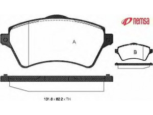 METZGER 0822.00 stabdžių trinkelių rinkinys, diskinis stabdys 
 Techninės priežiūros dalys -> Papildomas remontas
SFP000010, SFP000020