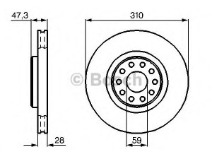 BOSCH 0 986 478 669 stabdžių diskas 
 Stabdžių sistema -> Diskinis stabdys -> Stabdžių diskas
60629865, 60814921, 60629865, 60814921