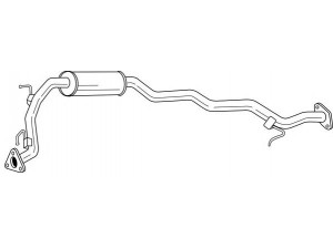 AKS DASIS SG23448 vidurinis duslintuvas