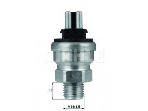 MAHLE ORIGINAL TSW 47 temperatūros jungiklis, radiatoriaus ventiliatorius 
 Aušinimo sistema -> Siuntimo blokas, aušinimo skysčio temperatūra
006 545 91 24