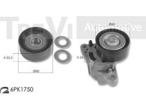 TREVI AUTOMOTIVE KA1167 V formos rumbuotas diržas, komplektas 
 Techninės priežiūros dalys -> Techninės priežiūros intervalai
7701477527
