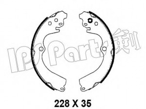 IPS Parts IBL-4798 stabdžių trinkelė 
 Stabdžių sistema -> Būgninis stabdys -> Stabdžių įdėklas/ trinkelė
26257-A010, 26257-A020, 26257-AA000